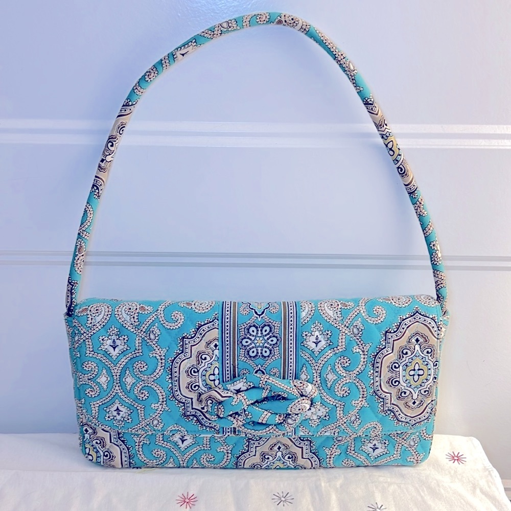 Vera Bradley Quilted Shoulder Bag Purse *EUC*